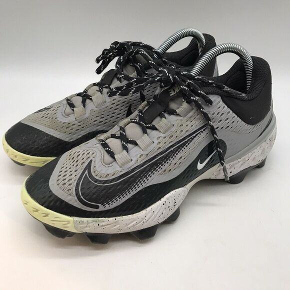 Nike Alpha Huarache Elite 4 Low MCS Men's 7 Smoke Grey Baseball Shoes FD6221-002 - Picture 3 of 11